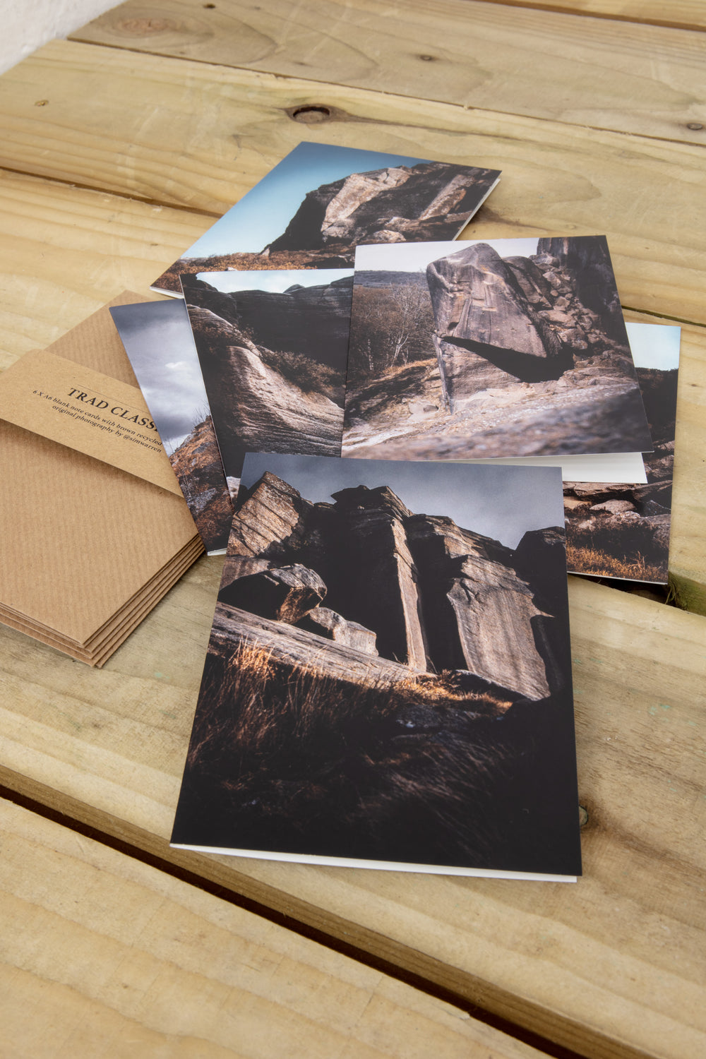 Boulder Prints - Note/Greetings Cards - 6 Pack