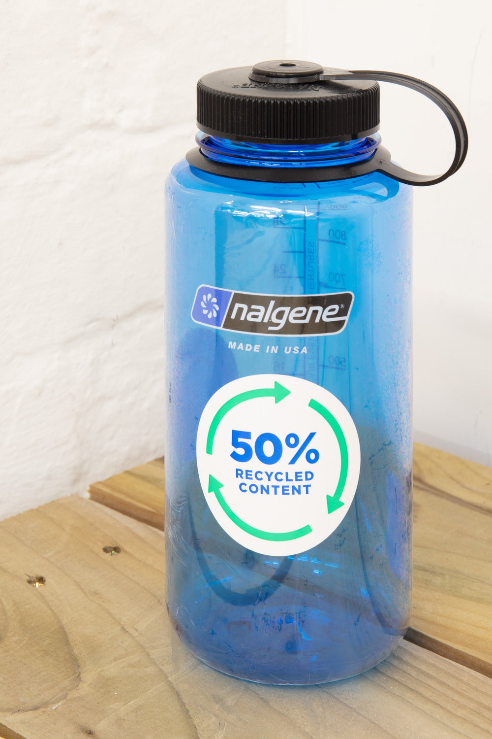 Buy Nalgene Sustain 16oz. Wide Mouth Water Bottle - Slate Blue by